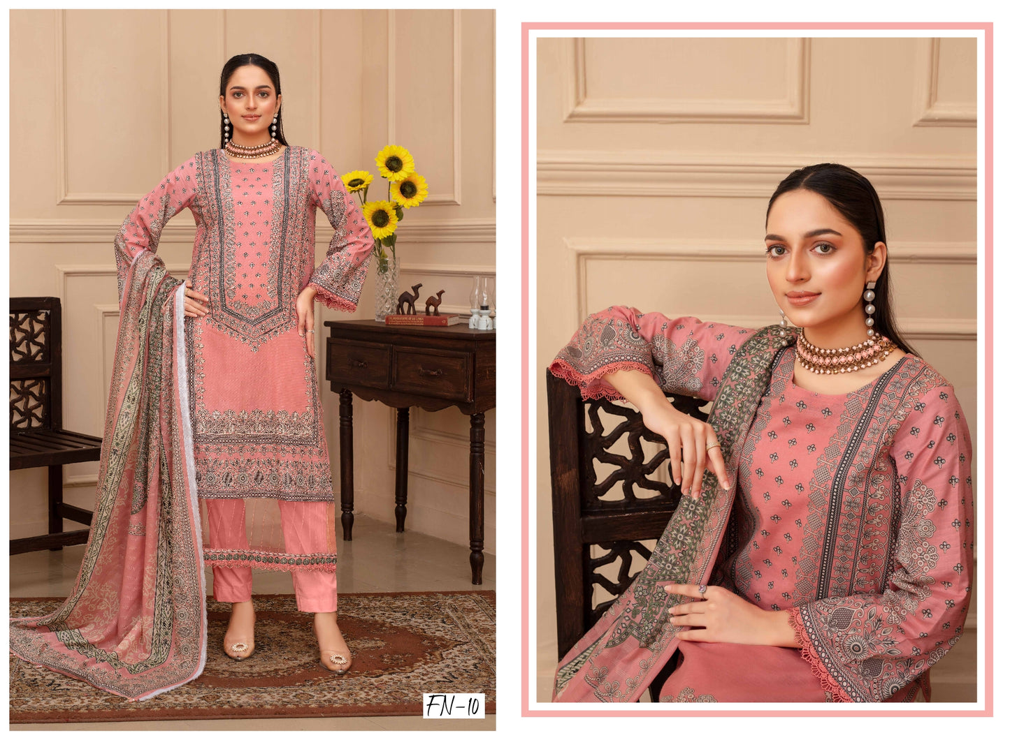 Bana Dora Printed Lawn