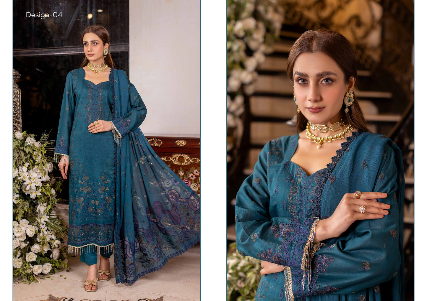 Fancy Lawan Embroidered Shirt