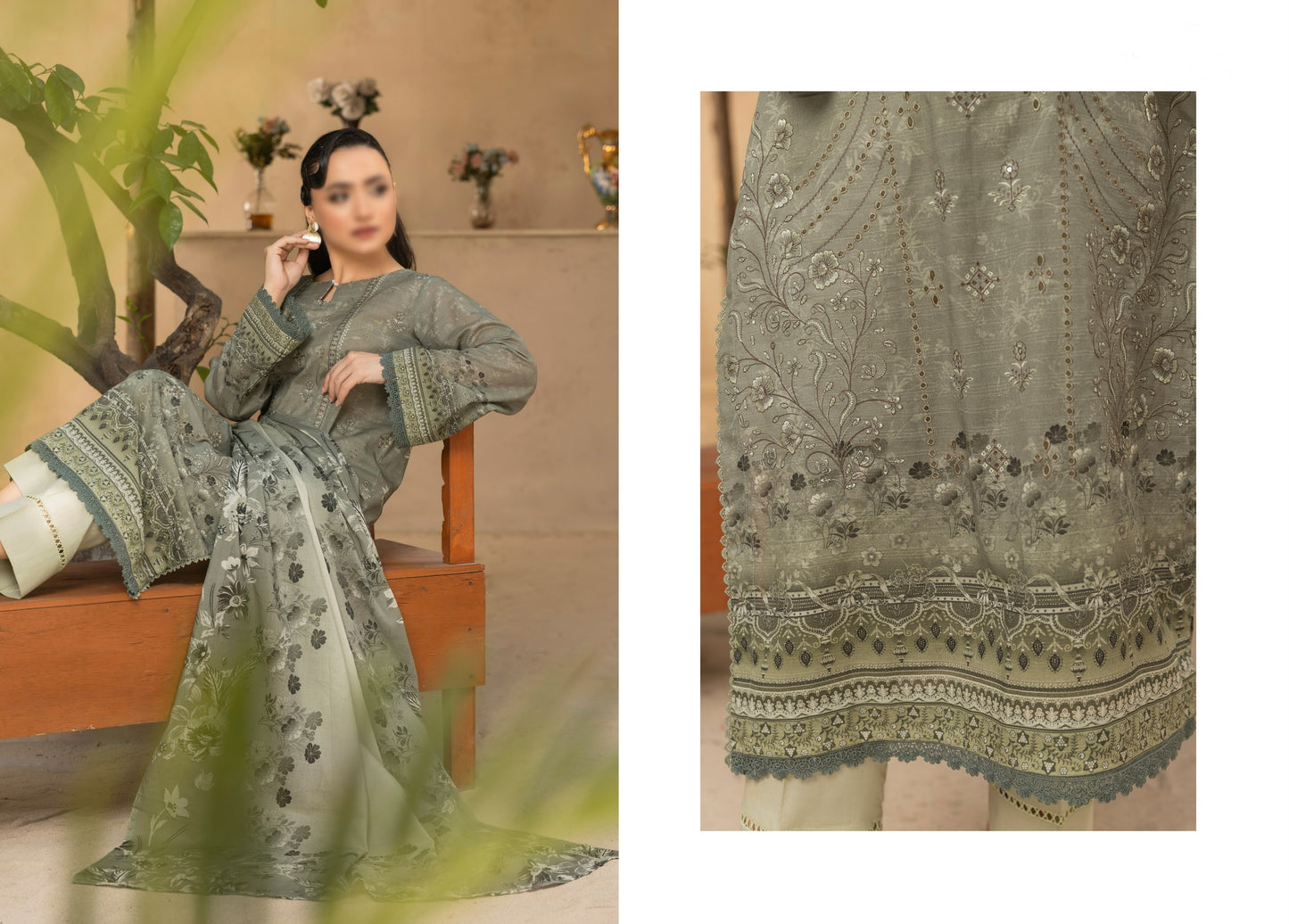 Digital Print Doriya Lawn
