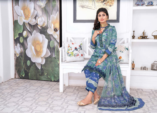 Digital Printed Lawn