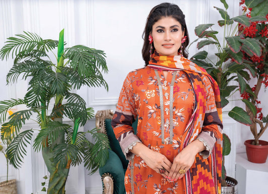 Digital Printed Lawn