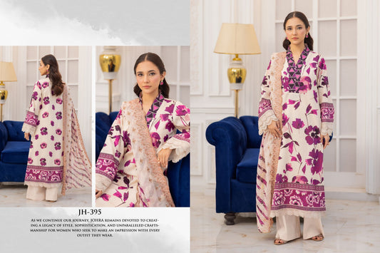 Printed Bana Dora Lawn