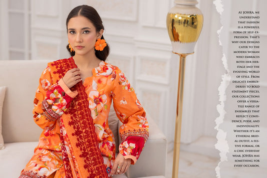 Printed Bana Dora Lawn