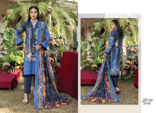 Digital print Embroidered