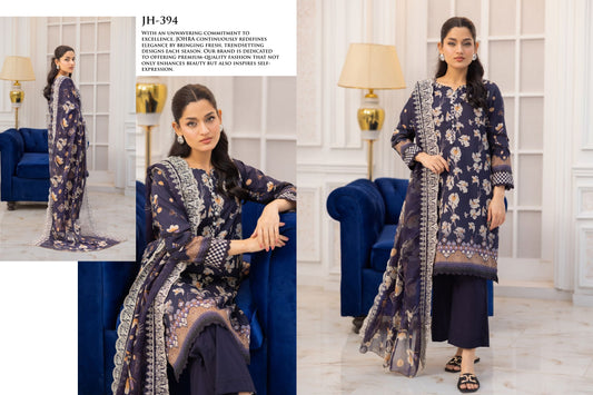 Printed Bana Dora Lawn