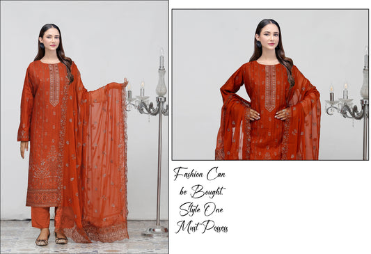 Fancy Lawn Embroidered
