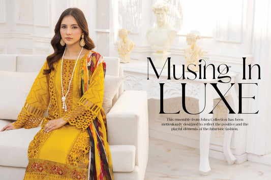 Embroidered with Chikankari Lawn