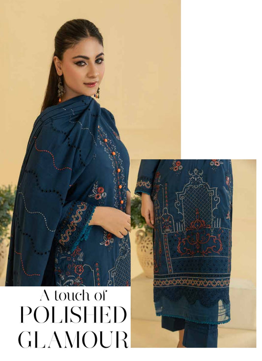 Embroidered Winter With Fancy Dupatta