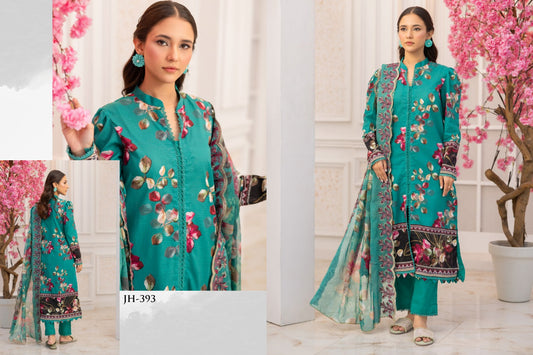 Printed Bana Dora Lawn