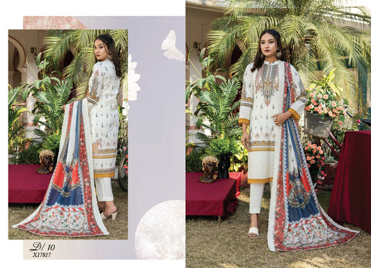 Digital print Embroidered