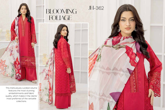 Embroidered with Chikankari Lawn