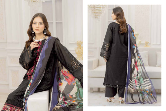 Embroidered with Chikankari Lawn