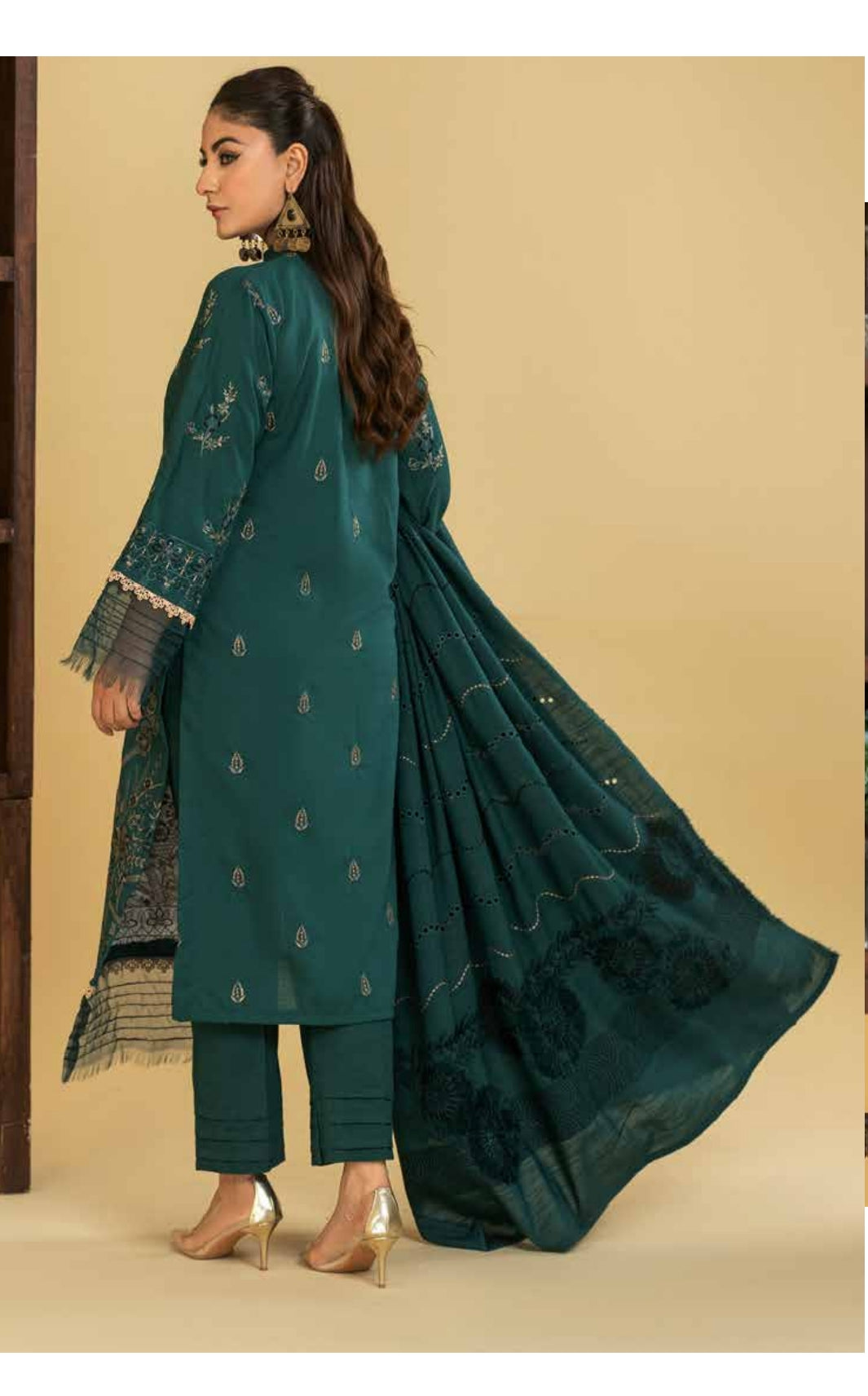 Embroidered Winter With Fancy Dupatta