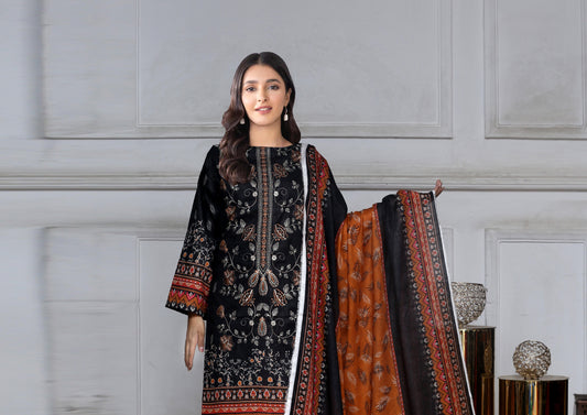 Printed Embroidered Lawn
