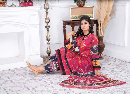 Digital Printed Lawn