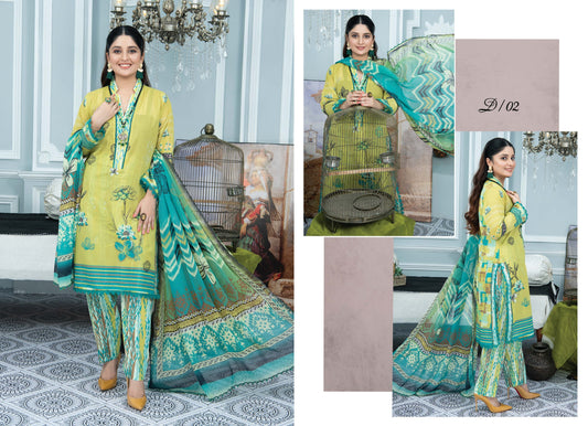 Digital Print Lawn