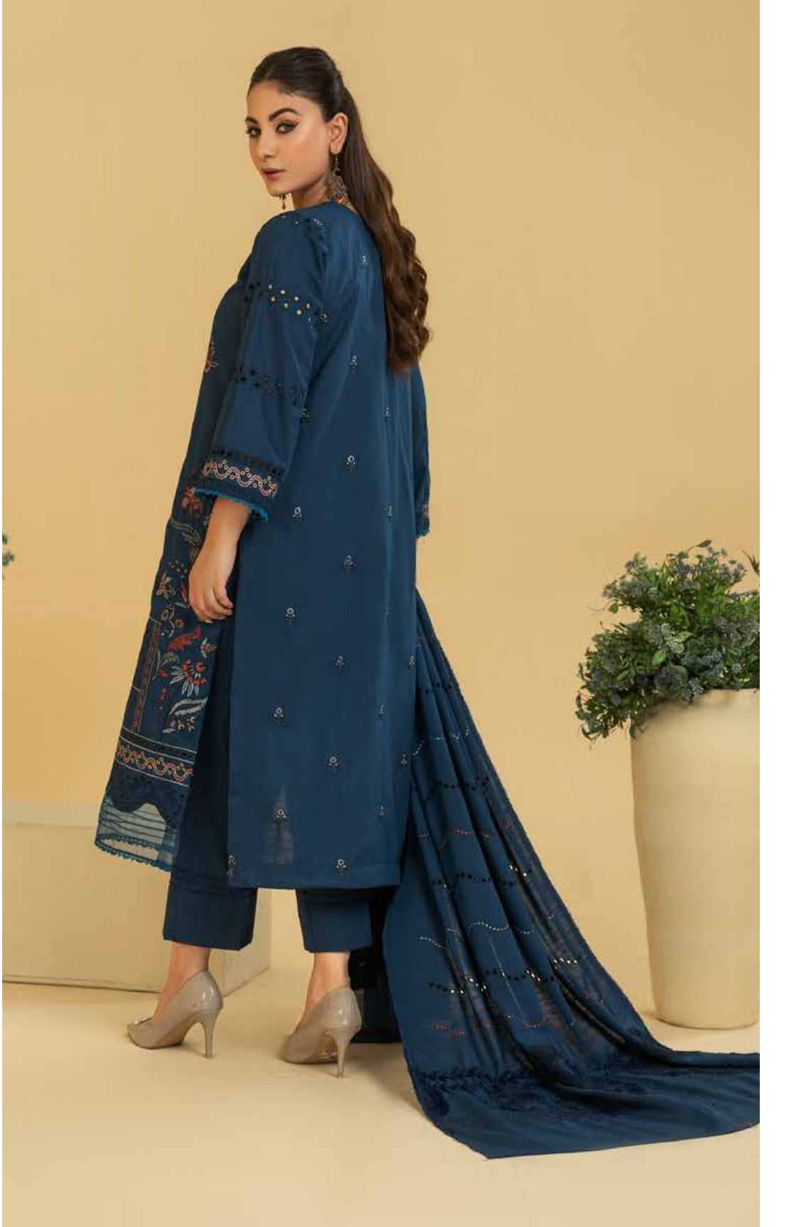 Embroidered Winter With Fancy Dupatta