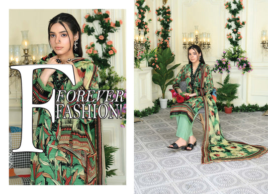 Digital Print Lawn