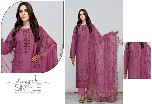 Fancy Lawn Embroidered