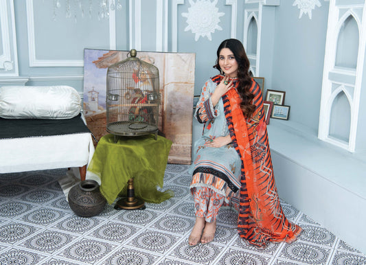 Digital Print Lawn