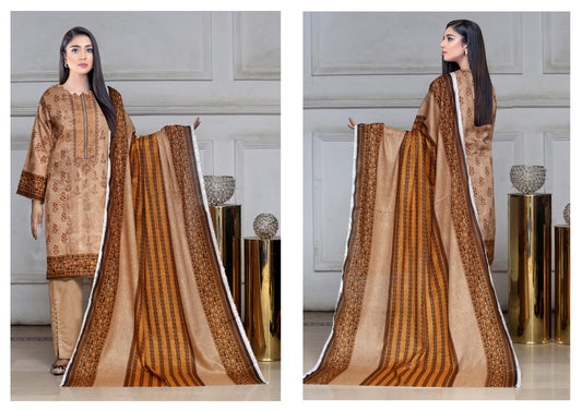 Printed Embroidered Lawn