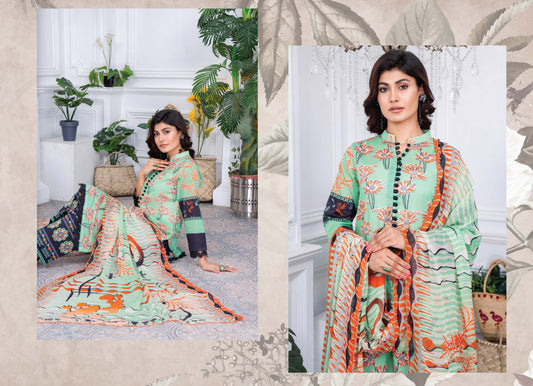 Digital Printed Lawn