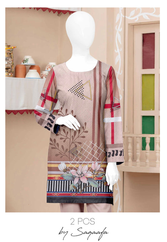 Yousaf Cloth House Digital Print 2 Piece Yousaf Cloth House