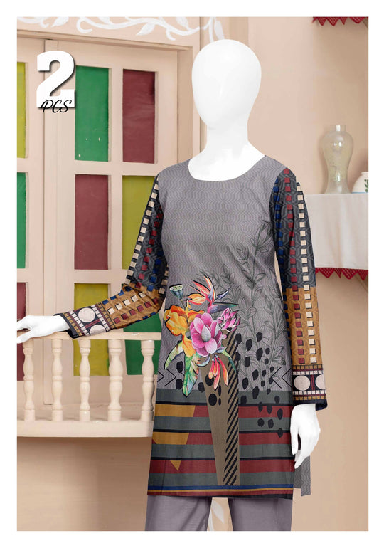 Yousaf Cloth House Digital Print 2 Piece Yousaf Cloth House
