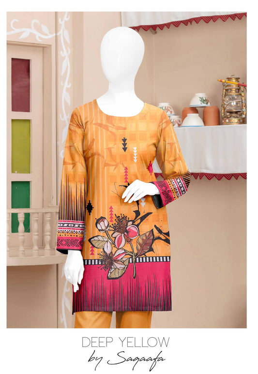 Yousaf Cloth House Digital Print 2 Piece Yousaf Cloth House
