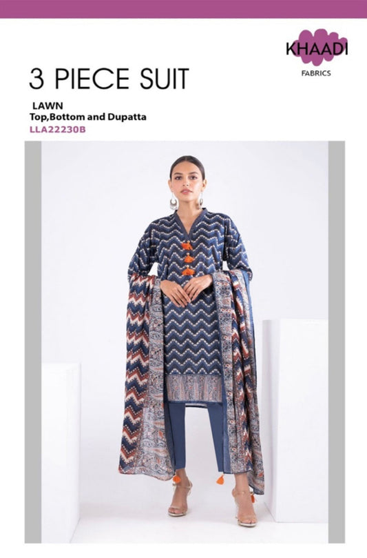 Yousaf Cloth House Khaadi 3 Piece Lawn Yousaf Cloth House