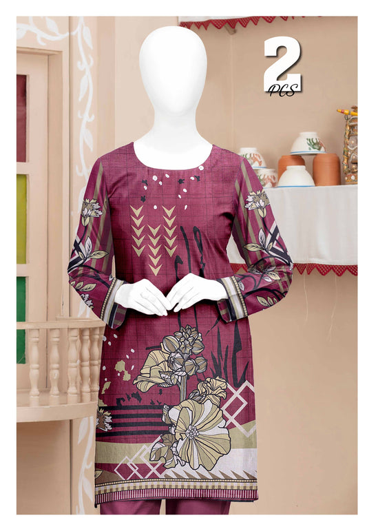 Yousaf Cloth House Digital Print 2 Piece Yousaf Cloth House