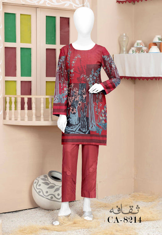 Yousaf Cloth House Digital Print 2 Piece Yousaf Cloth House
