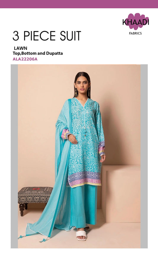 Yousaf Cloth House Khaadi 3 Piece Lawn Yousaf Cloth House