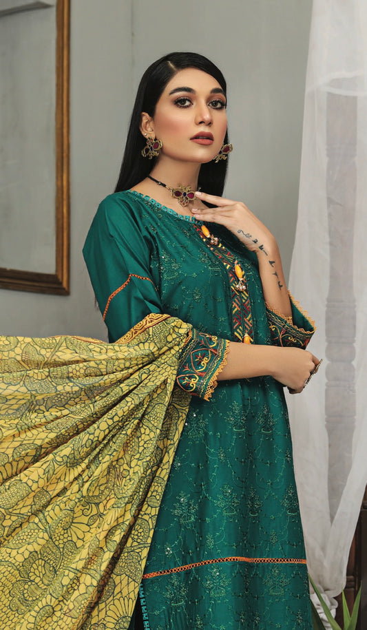 Yousaf Cloth House Special Embroidered Lawn Yousaf Cloth House